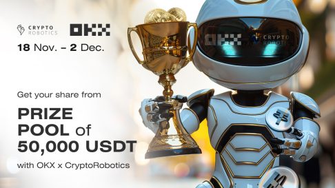 Trade with CipherFluxPro V1 bots on OKX and win a $50,000 prize